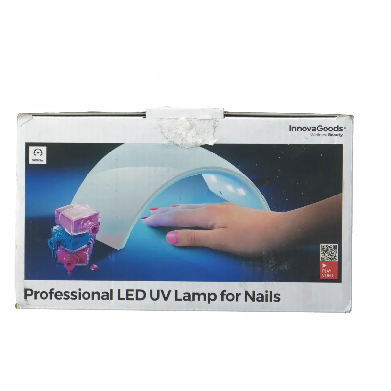 Professionel LED UV lampe til negle fra InnovaGoods (str. 11x8x21 cm)