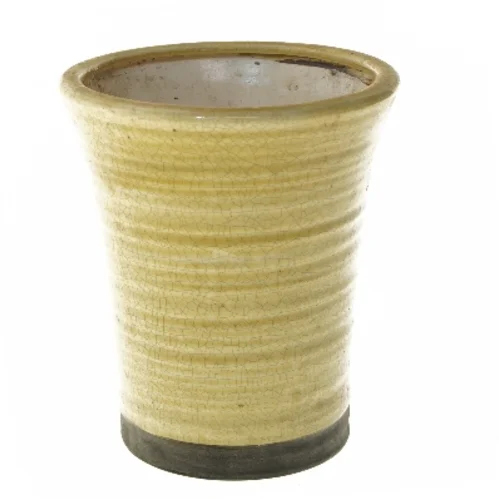 Keramisk vase (str. Ø 18 cm længde 19 cm)
