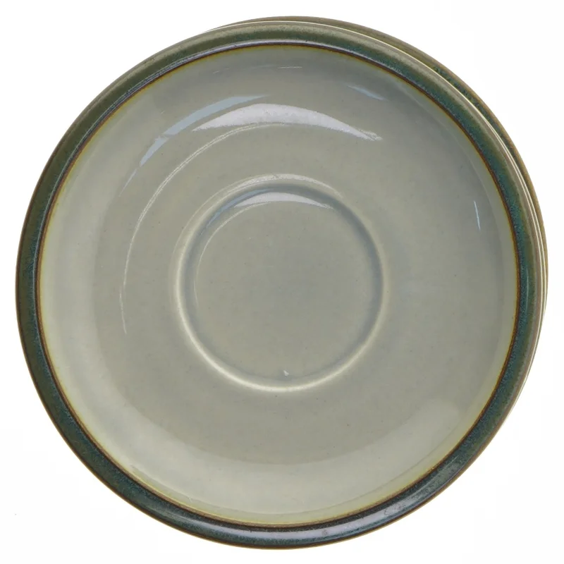 Sæt med 4 porcelænstallerkener fra B&G Copenhagen Porcelain (str. Ø 15 cm)