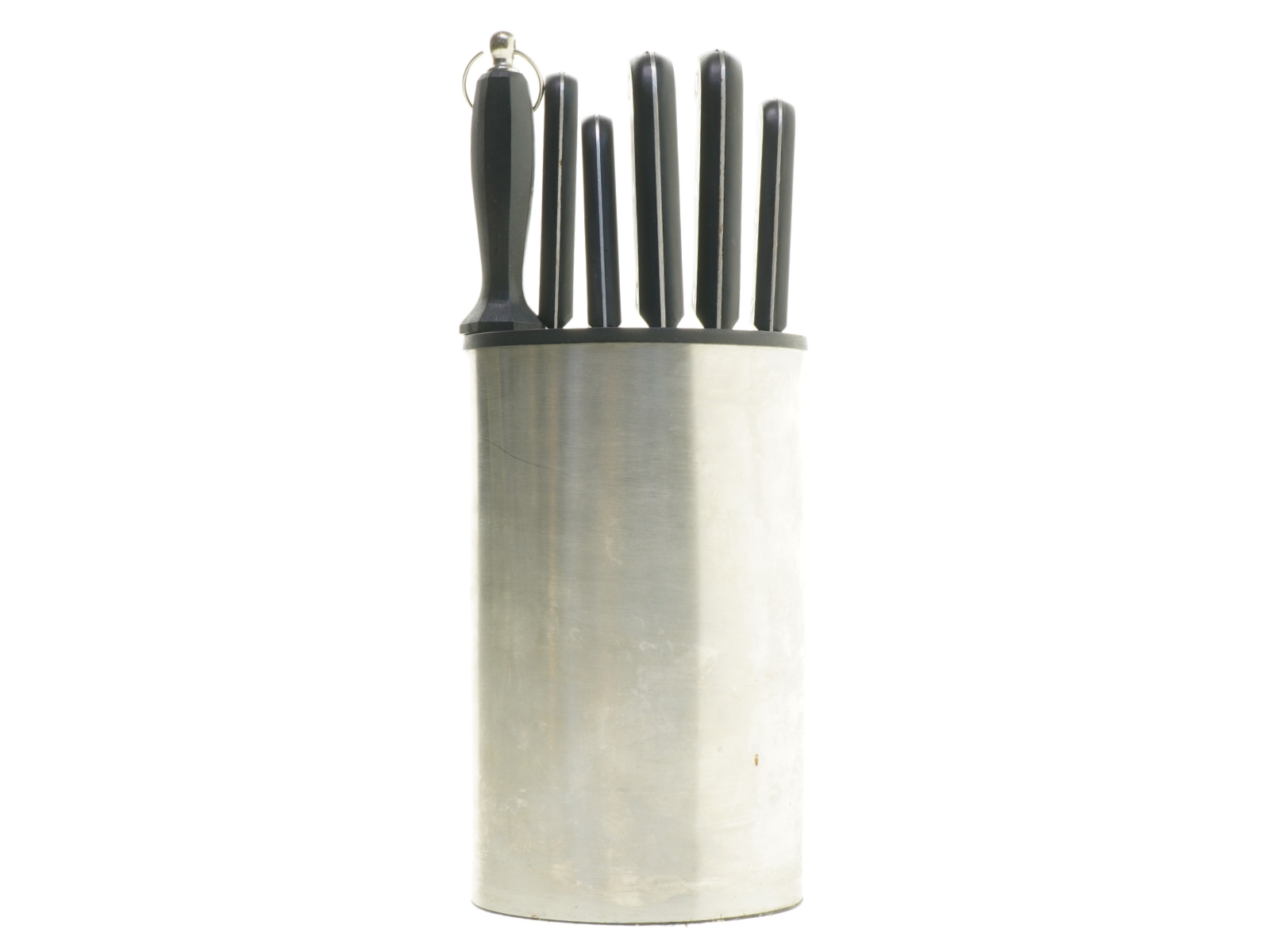 Knivsæt med blok (str. 37 cm)