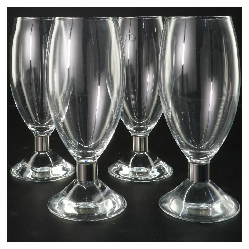 4 glas (str. 4 stk Ø 6,5 cm længde 19,5 cm)