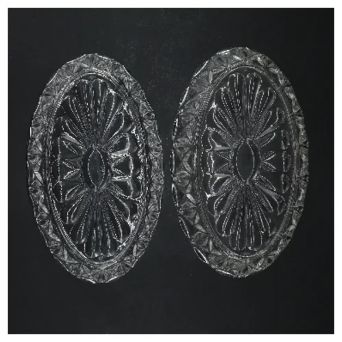 Glasfade (str. 2 styk, 19,5 cm)