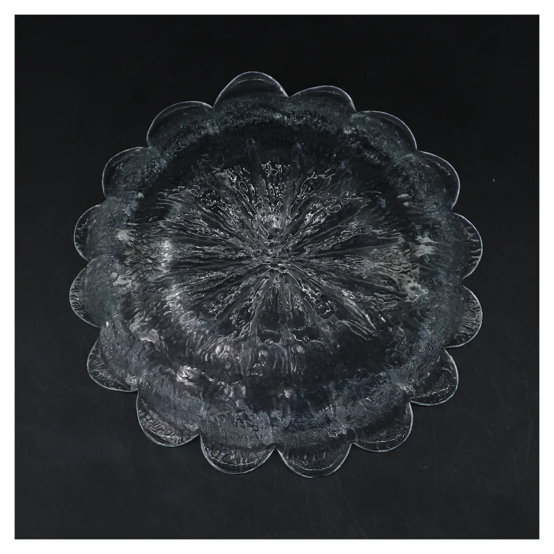 Glasfrugtskål (str. Ø 18,5 cm)