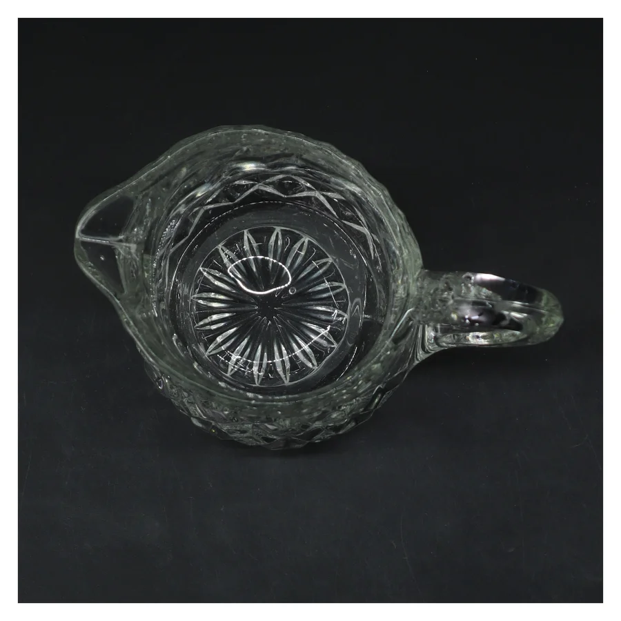 Glaskande med mønster (str. 13,5 cm)