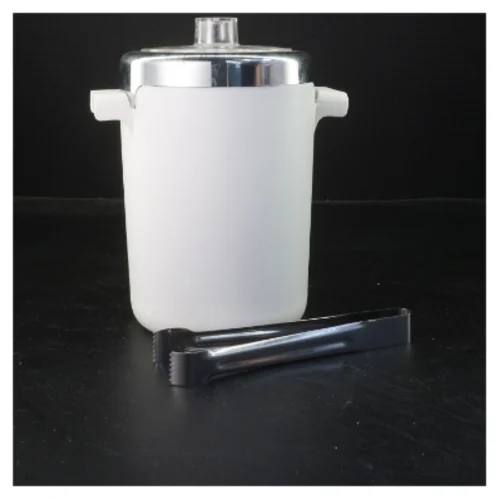 Isbøtte med tang (str. 19x18 cm)