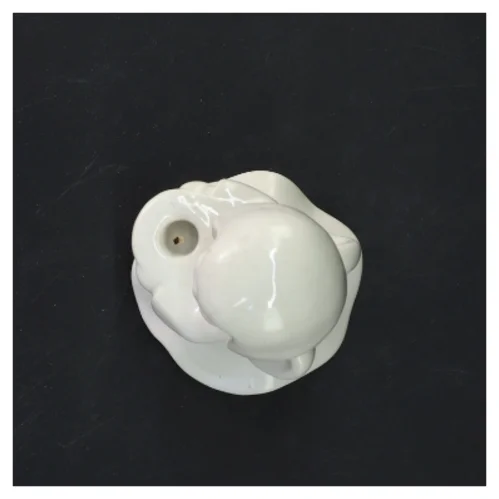 Keramik engel lysestage (str. 11,5 cm)