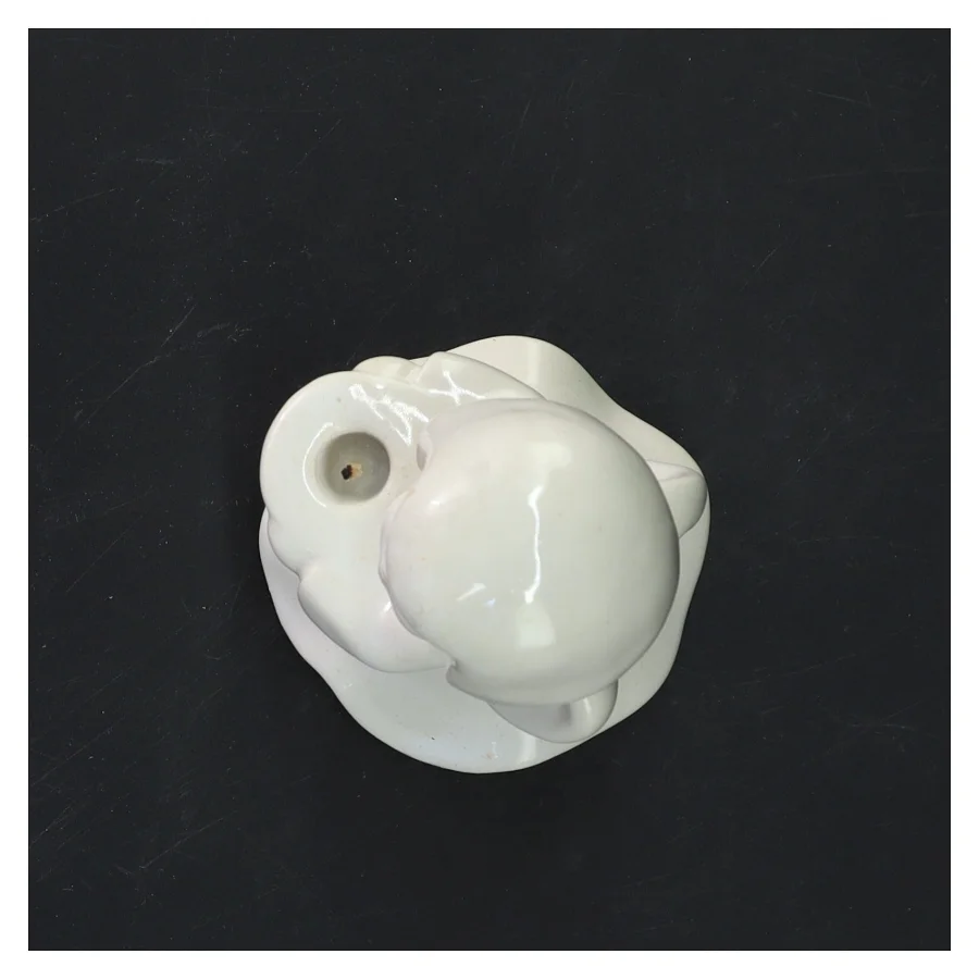 Keramik engel lysestage (str. 11,5 cm)