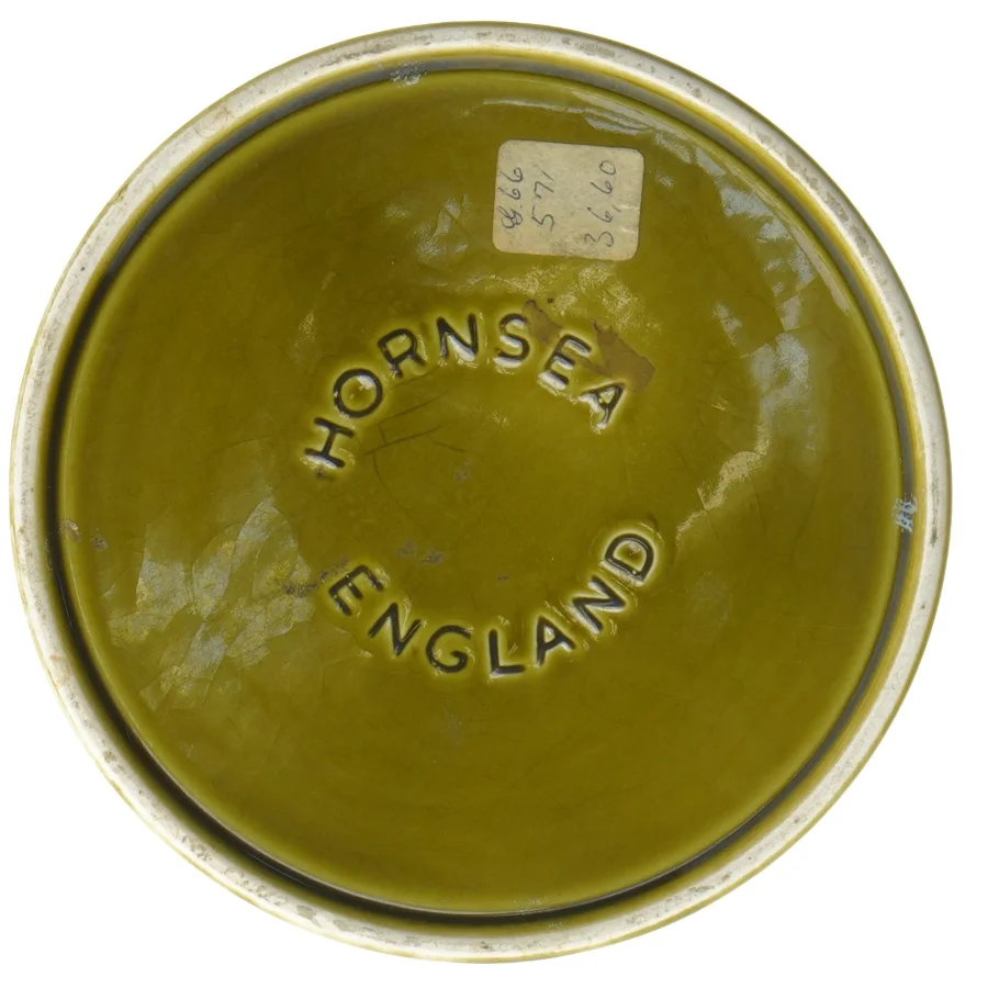  Vase Hornsea, England (str. Ø 11,5 cm længde 15 cm)