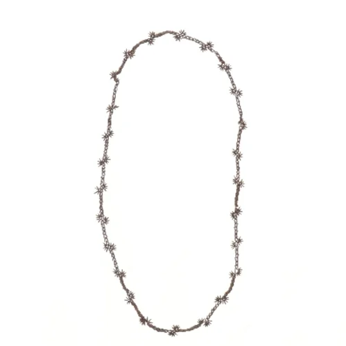 Dekorativ kæde med stjerneformede elementer (str. 110 cm)