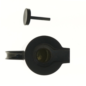 Sort termokande fra Stelton (str. Ø 10,5 cm længde 30 cm)