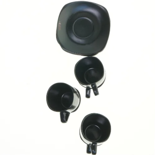 Sort aida kaffestel fra aida