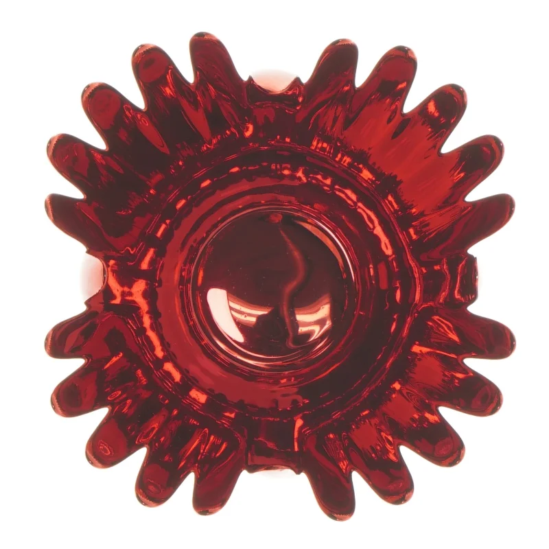 Dekorativ vase i glas fra Krifon (str. 14 cm)