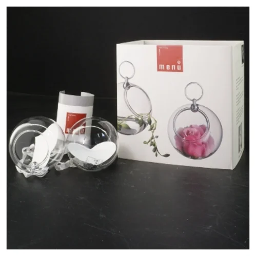 Glaskugle vaser fra Menu fra Menu (str. Ø. 6 cm og ø 7 cm)