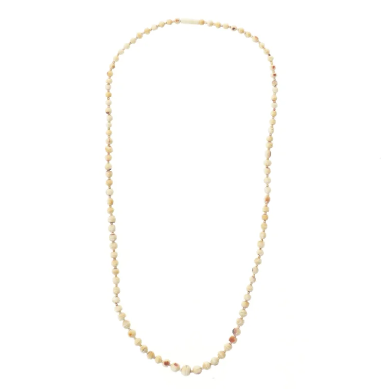 Perlekæde 80 cm (str. 80 cm)