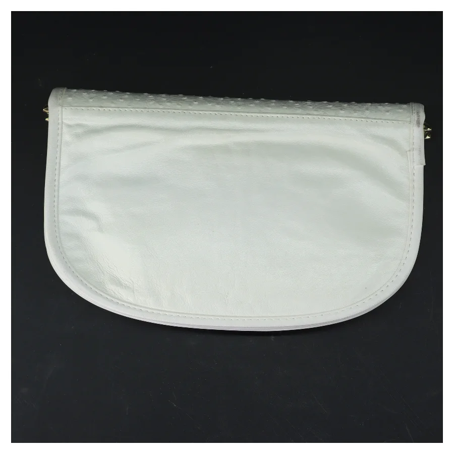 Hvid clutch taske fra La Toscana (str. 23x17,5 cm)
