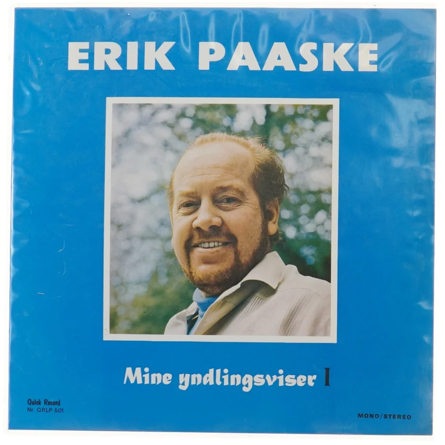 LP af Erik Paaske - Mine yndlingsviser I fra Quick Record
