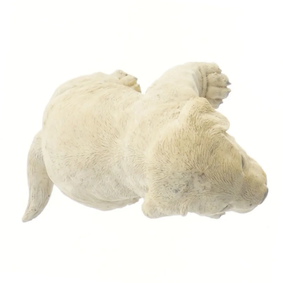 Hundefigur i keramik (str. 13 cm)