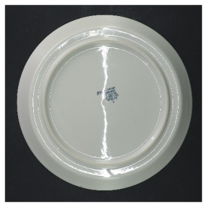 Tallerkener med kantmønster, 4 stk fra Desiree (str. 4 styk, ø 18 cm)