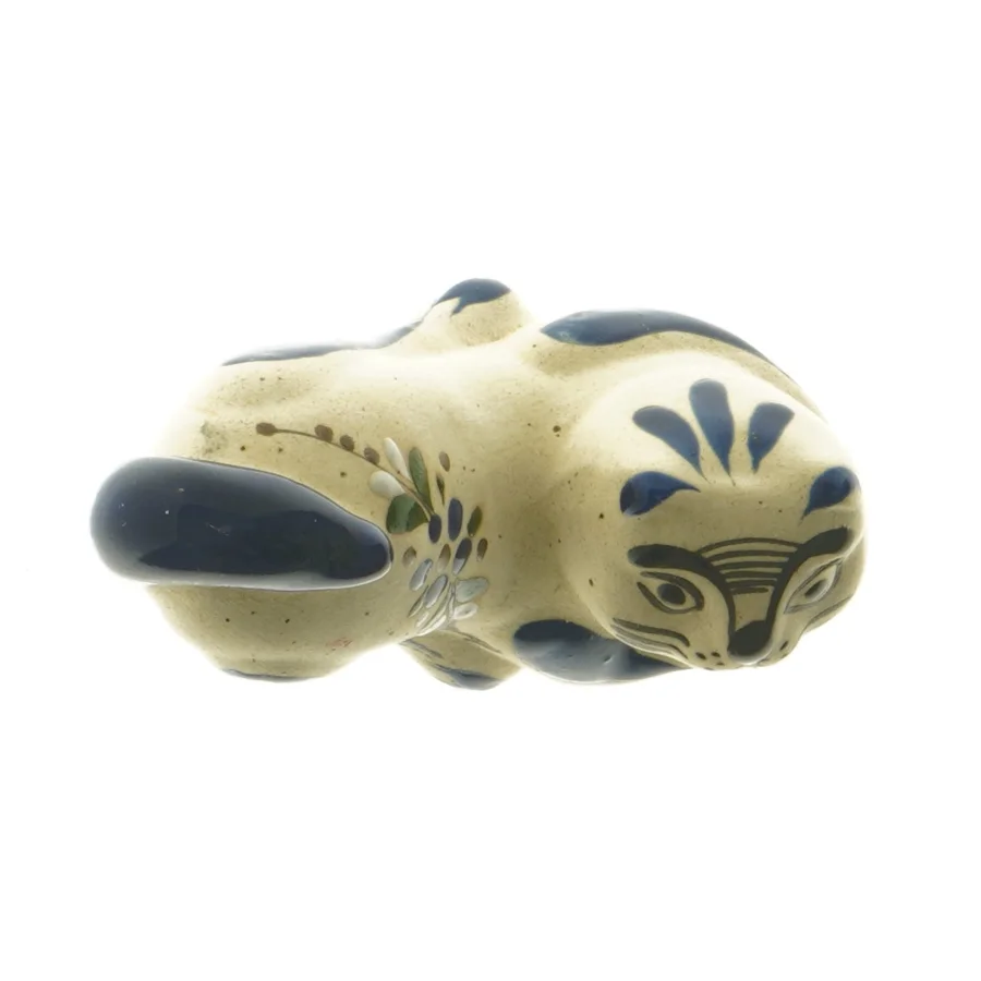 Keramik kat figur (str. 10,5x11 cm)