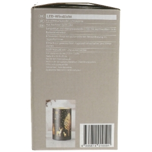 LED lygte fra Livarno Home (str. Ø 9 cm højde 15 cm)