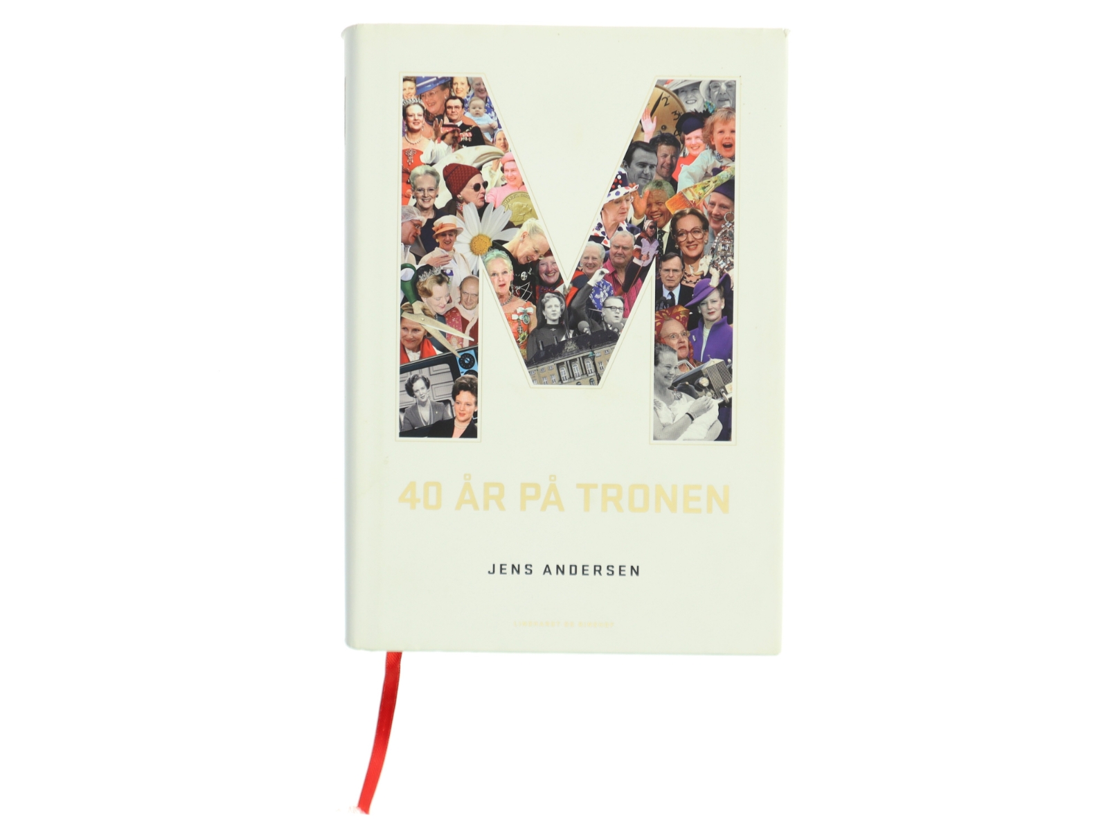 M - 40 år på tronen af Jens Andersen (f. 1955) (Bog)