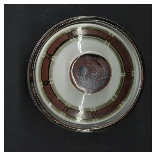 Porcelænsskål med låg fra Desiree (str. Ø 9,5 cm)