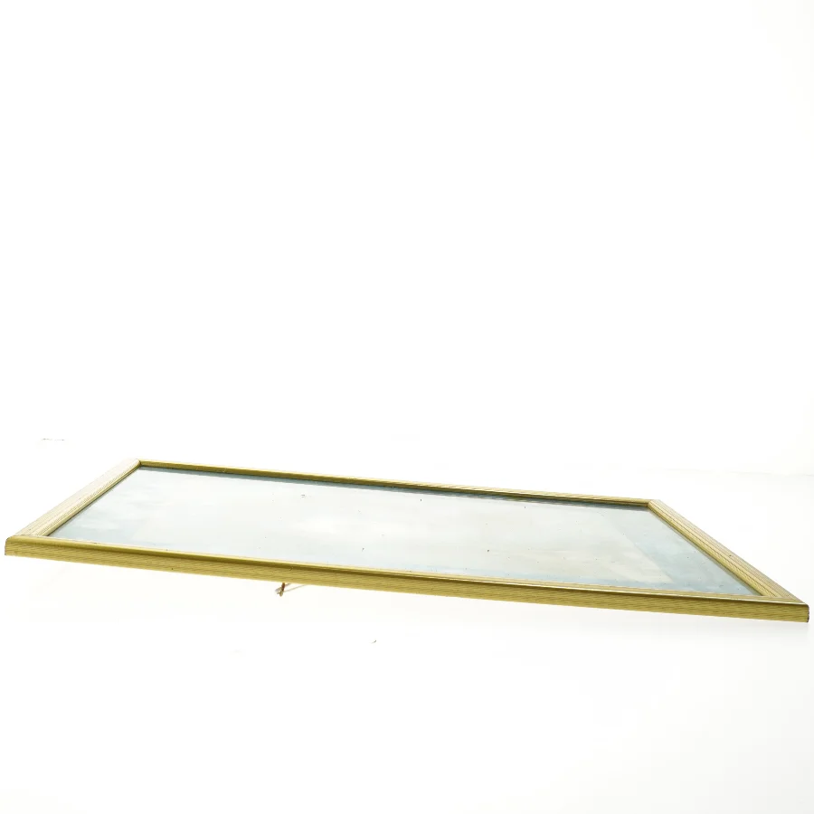 Indrammet billede med abstrakt motiv (str. 42x32 cm)