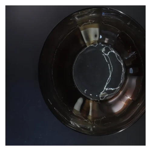 Stor glasskål (str. 13x34 cm)