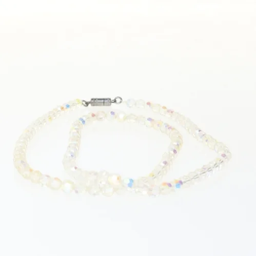 Glasperlekæde (str. 60 cm)