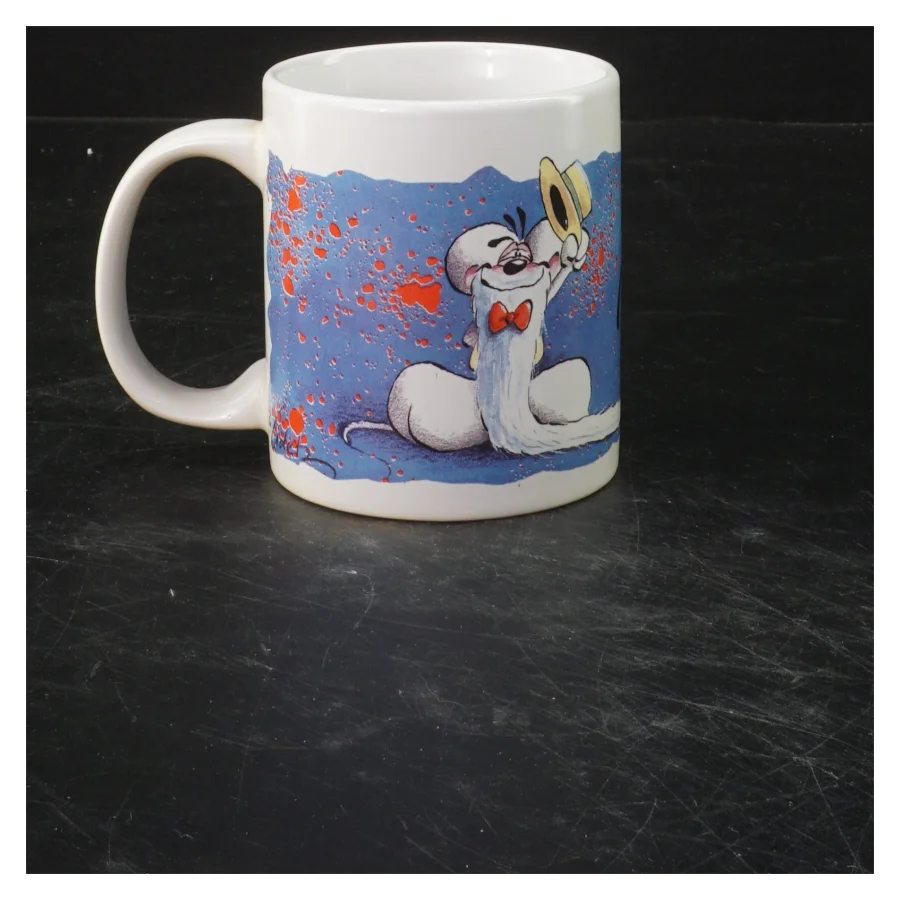 Keramisk krus 'Den bedste morfar i verden' (str. 9x12 cm)