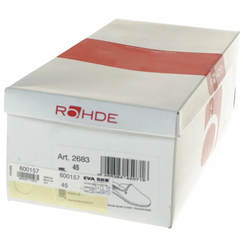 Sort klassiske sko i læder fra Hertz (str. 45 )