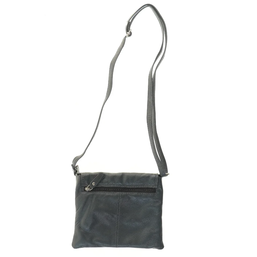 Sort skuldertaske (str. 18,5x22 cm)