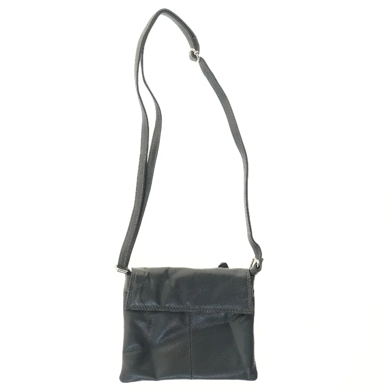 Sort skuldertaske (str. 18,5x22 cm)