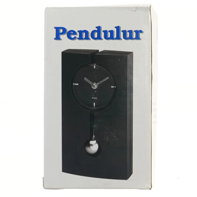 Kvarts pendulur ur (str. 18,5x10 cm)