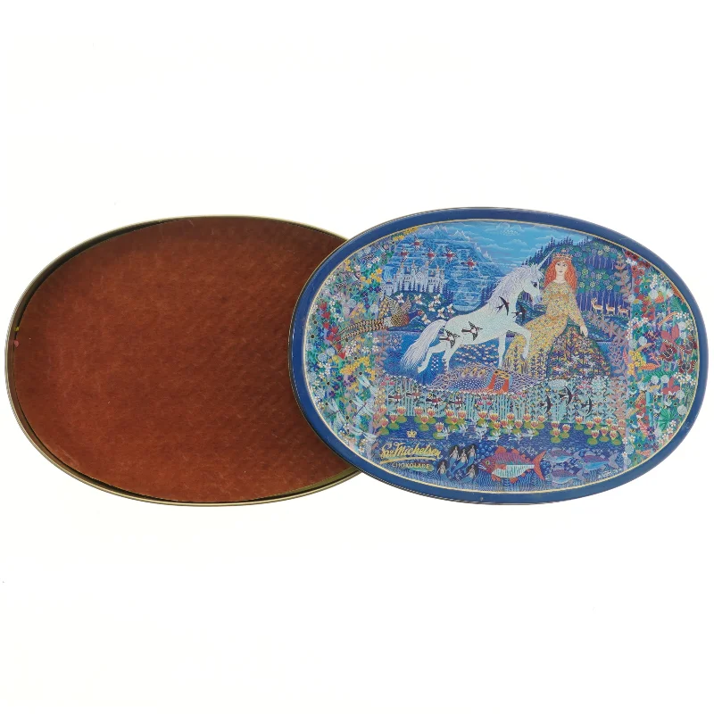 Dekoreret chokoladeæske fra Summerbird Michelson (str. 32,5x22,5 cm)