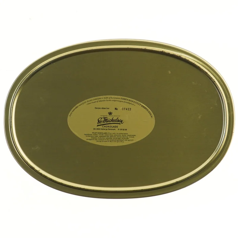 Dekoreret chokoladeæske fra Summerbird Michelson (str. 32,5x22,5 cm)