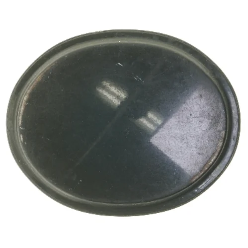 Oval bakke med blomsterdesign (str. 50,5x40,5 cm)