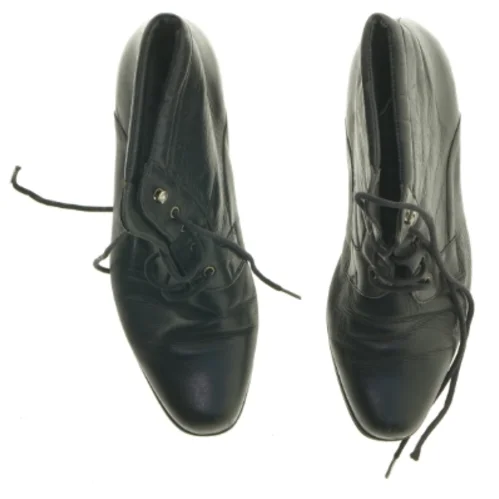 Sort snørestøvle, størrelse 36 (str. 36 )