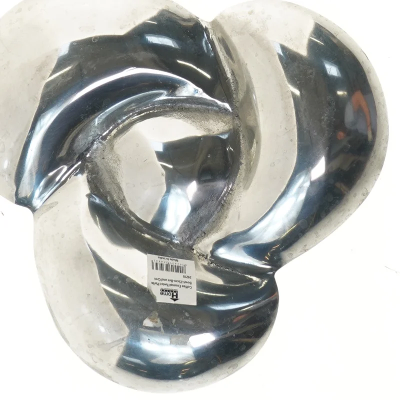 Gylden serveringsskål fra Home Centre (str. Ø 25 cm)