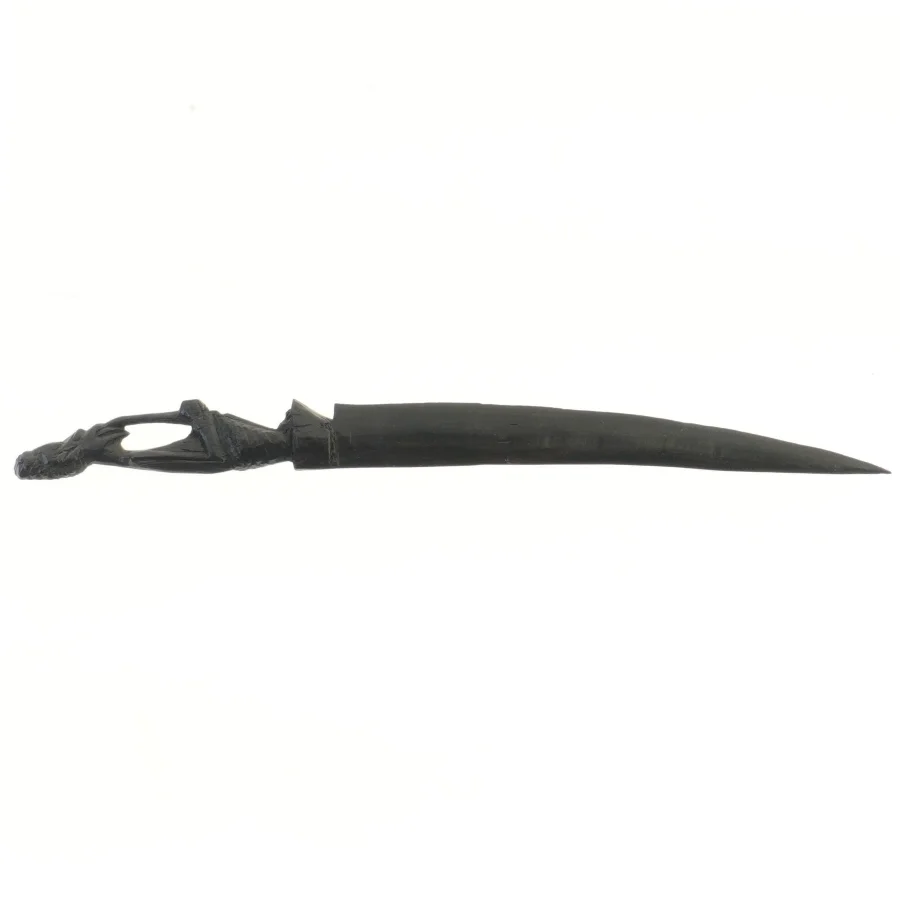 Dekorativ kniv i træ (str. 33 cm)