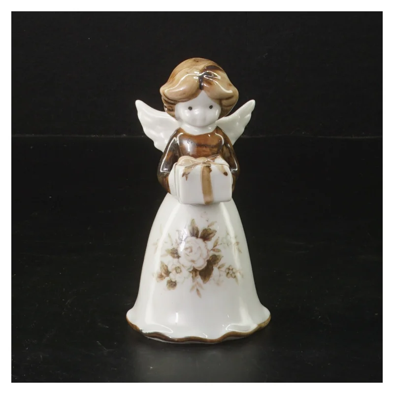 Porcelænsfigur af en engel (str. 11,5 cm)