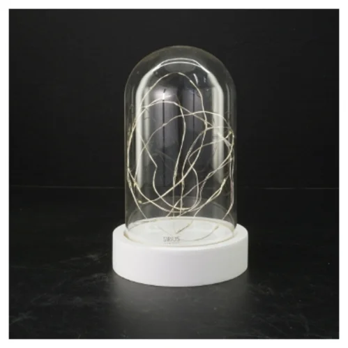 Sirius glas kuppel med lys fra Sirius (str. 20 cm)