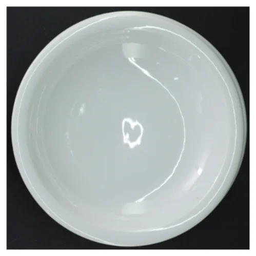 6 pastatallerkener/dybe tallerkener, hvidt porcelæn (str. 20 cm)