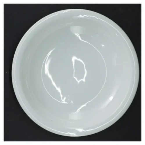 6 pastatallerkener/dybe tallerkener, hvidt porcelæn (str. 20 cm)