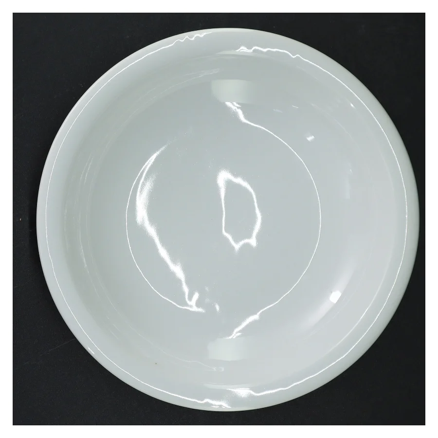 6 pastatallerkener/dybe tallerkener, hvidt porcelæn (str. 20 cm)