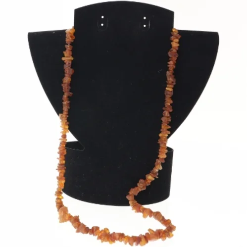 Baltisk ravhalskæde (str. 75 cm)