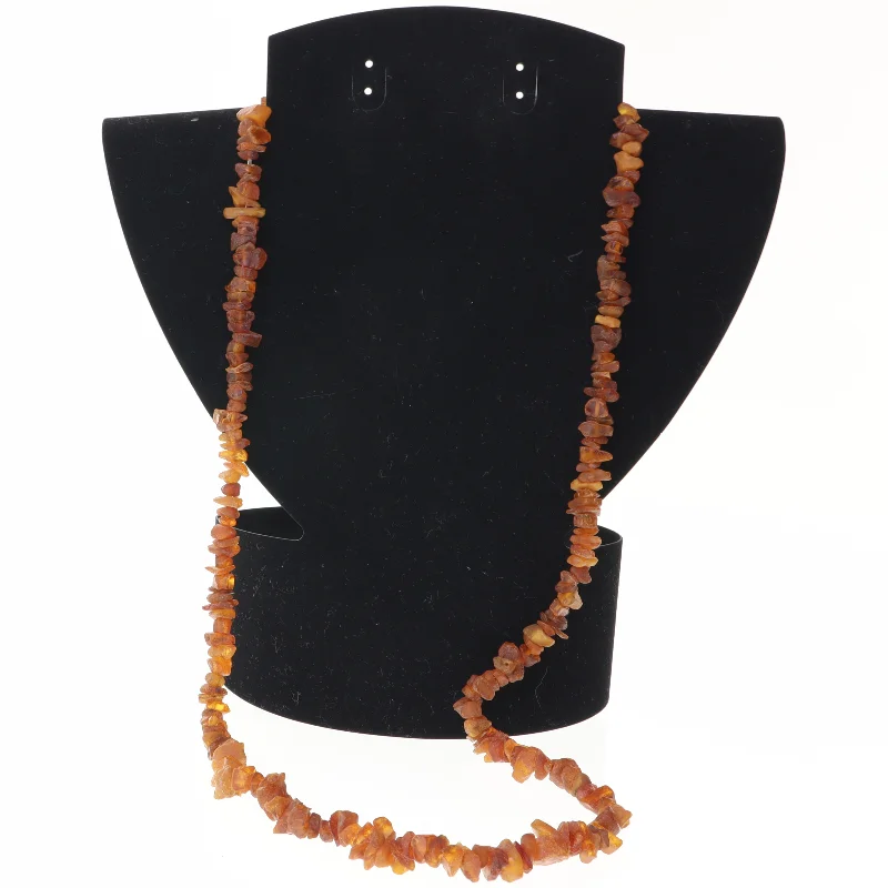 Baltisk ravhalskæde (str. 75 cm)