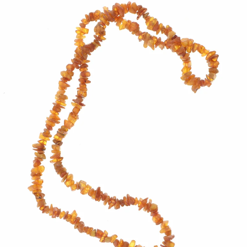 Baltisk ravhalskæde (str. 75 cm)