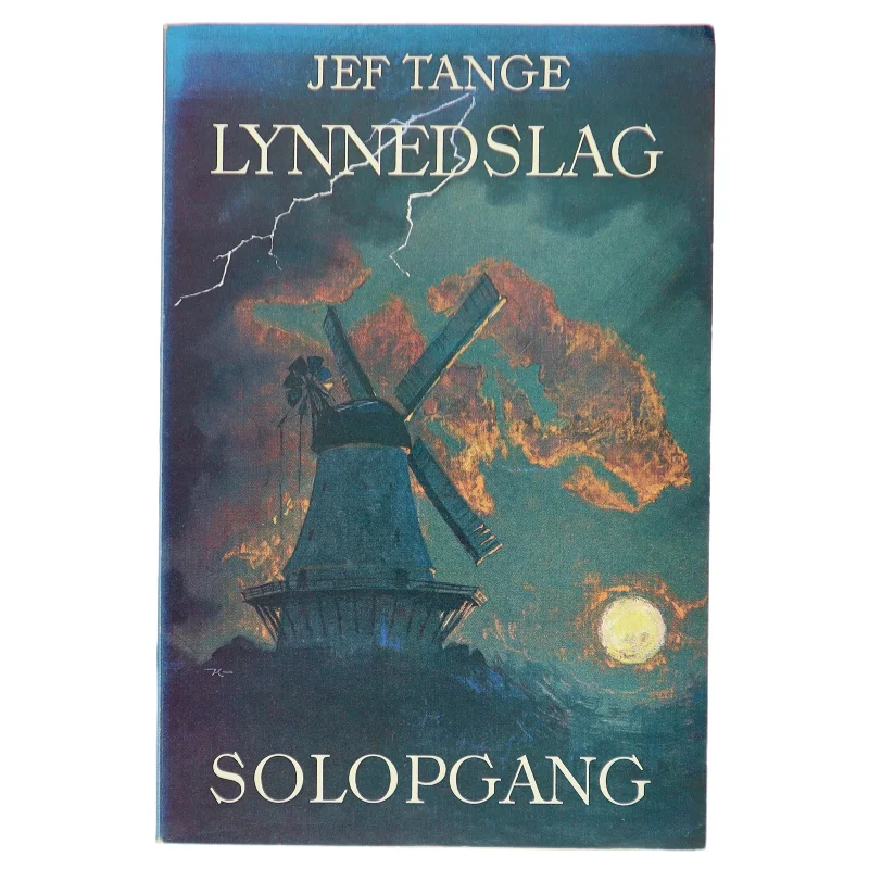  'Lynnedslag - Solopgang' af Jef Tange.