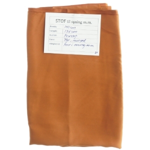 Stof til foer, teglrødt (140 cm x 135 cm) 